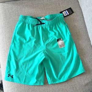 Boys under armor volly swim trunks